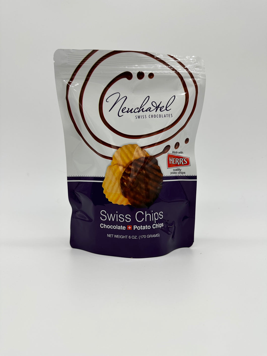 Swiss Chips - Milk Chocolate Covered Potato Chips