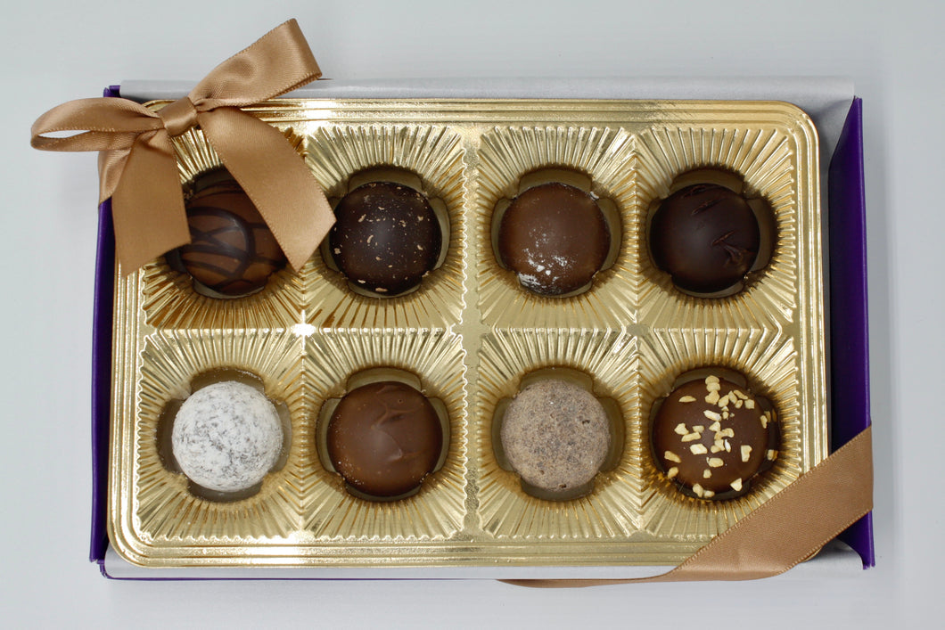 Assorted Truffle Gift Box - 8 Piece