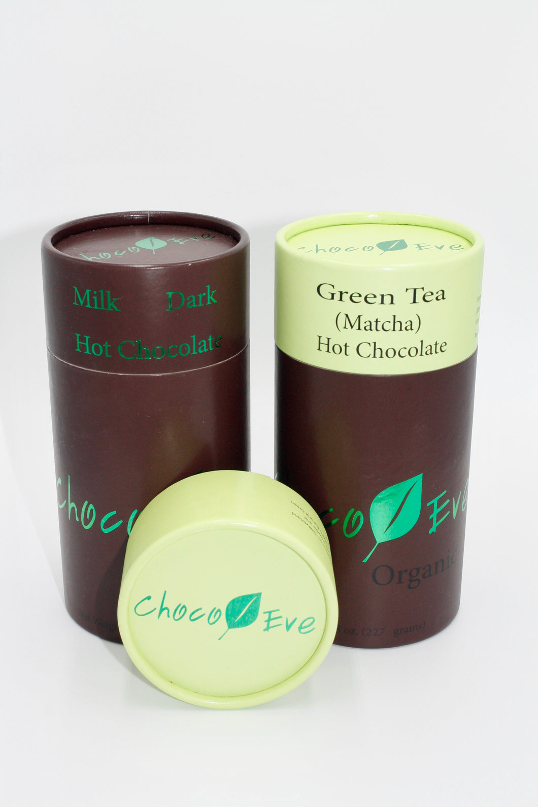 ChocoEve Organic Hot Chocolate - Green Tea Flavored