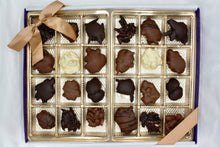 Load image into Gallery viewer, Assorted Chocolate Nut Cluster Gift Box - 24 Piece
